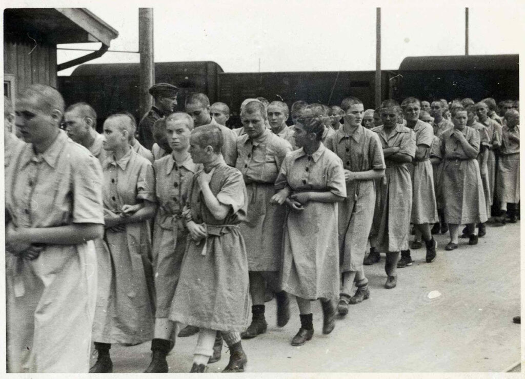 Women in Auschwitz – female prisoners at Birkenau assigned to forced labour in 1944