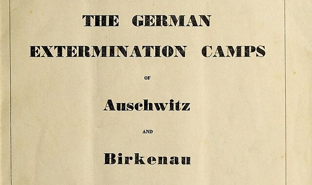 Vrba–Wetzler and the Auschwitz Protocols: War Refugee Board 1944 dossier (cover)